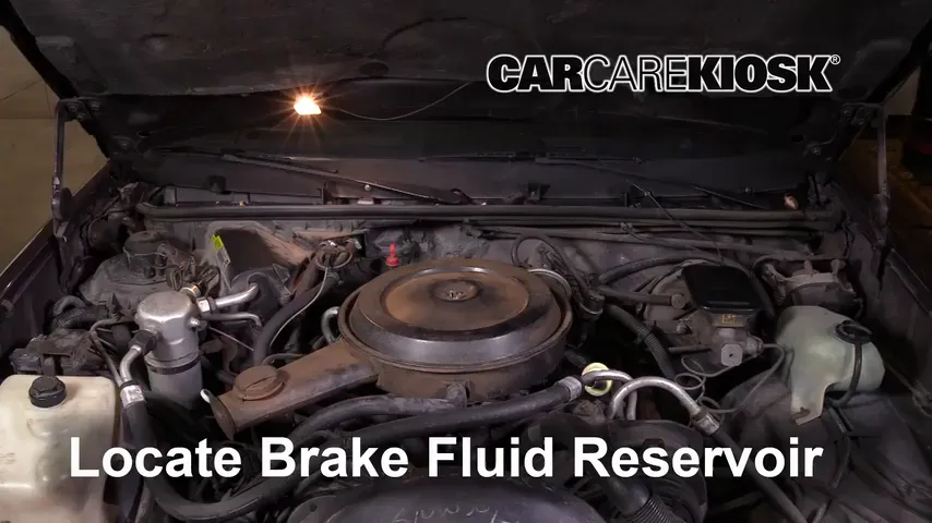 1987 Chevrolet El Camino 5.0L V8 Brake Fluid